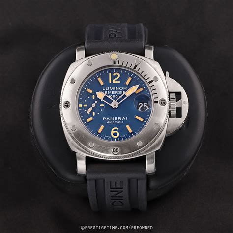 panerai submersible history|pre owned Panerai submersible.